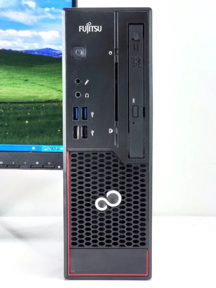 Fujitsu Esprimo Kompakter Windows XP Gaming PC i5-4570 160GB DVD-RW 4GB 2x COM - Bild 2 von 4