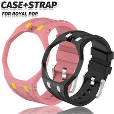 Integrated Case Strap for Swatch X AP Royal Pop Pocket Watch Turn To Wristwatch