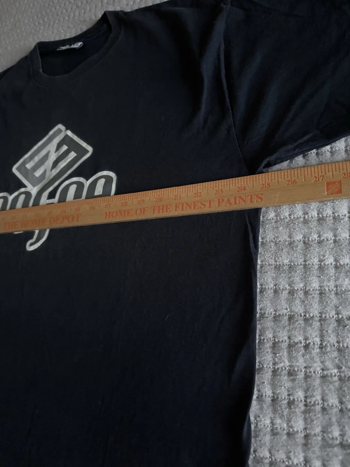 Camisa De Colección Enyce Para Hombres XL Azul Manga Corta Crew Y2K Skate Hip Hop Foto 3 de 4