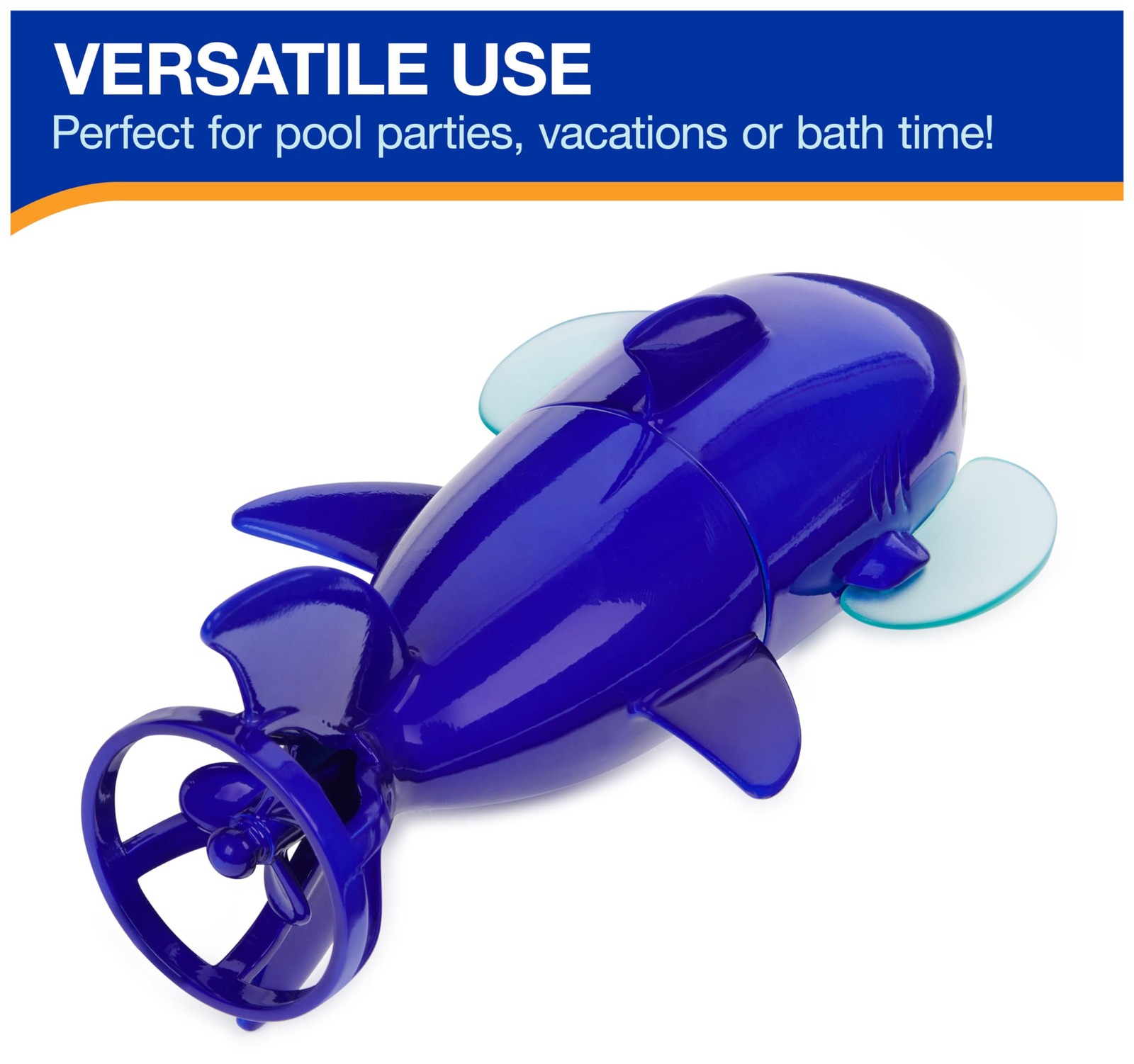 Shark Pool Toy Kids Diving Torpedo Swimming Accessories Ages 5+ Fun Water Play