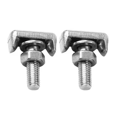 Battery Terminal Bolt, 2PCS Auto Cable Extender T-Bolt Nuts Replacement Kit, Veh