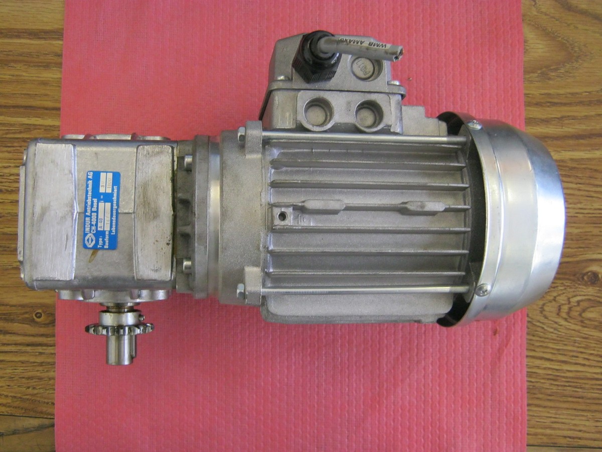 INDUR MODEL: S..63.C4.7569 ELECTRIC MOTOR, W/ INDUR CH-4008 INDUR MODEL: S..63.C4.7569 ELECTRIC MOTOR, W/ INDUR CH-4008