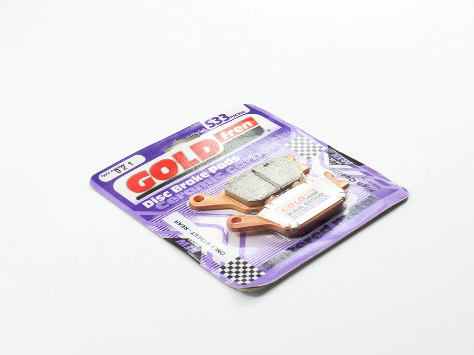 Pastillas de freno traseras sinterizadas GOLDfren S33-021 EBC Equiv FA174 FA496 - 1 Pr Foto 3 de 3