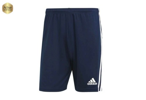 Adidas Mens Squadra 21 Shorts Stripes Sports Football Gym Training Running Short - Picture 19 of 23