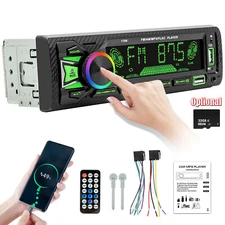 Bluetooth Car Stereo Audio In-Dash FM Aux Input Receiver SD USB Radio MP3 Player