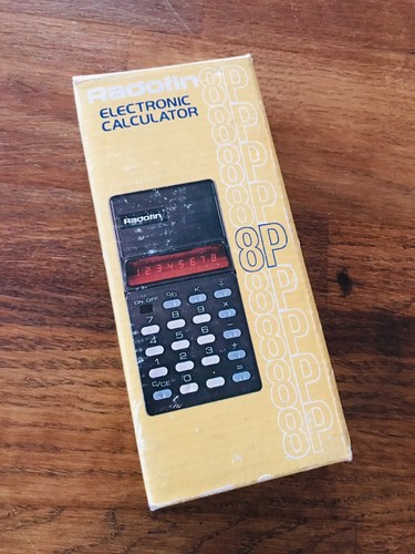 Radotin 8P Calculatrice Vintage Electronic Calculator - Photo 11/12
