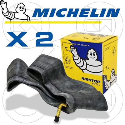 2 CAMERE D'ARIA MICHELIN 10B4 PER GOMME PNEUMATICI 3.50-10 VESPA PX 125 150 200