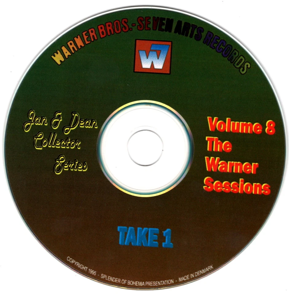 JAN and DEAN- COLLECTORS SERIES- WARNER SESSIONS- VOLUMES 8 and 9- REMASTERED! Foto 3 de 4