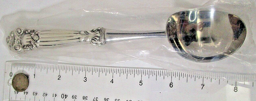 MINT TOWLE GEORGIAN STERLING SILVER ICE CREAM DESSERT SCOOP SPOON - Picture 4 of 7