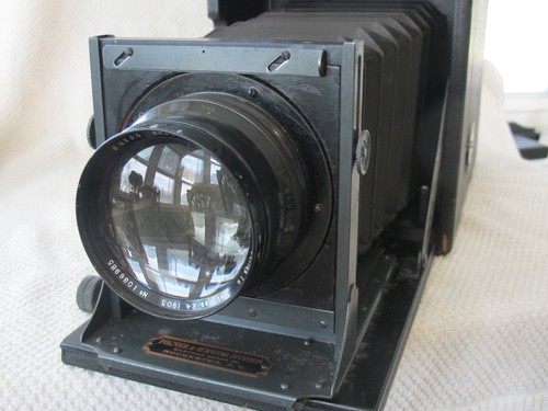 46605 Graphic R.B. Auto Graflex 4x5 Camera w/ Bausch Lomb Zeiss Tessar Series 1c - Picture 2 of 20