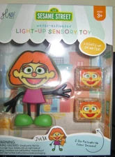 Sesame Street Glo Pals Light Up Sensory Bath Toys- Julia 82327
