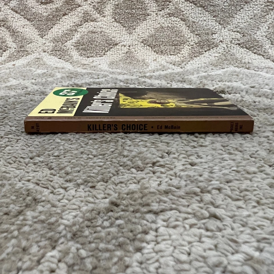 Killer's Choice Mystery Paperback Book by Ed McBain Crime Thriller 1962 Foto 3 de 4
