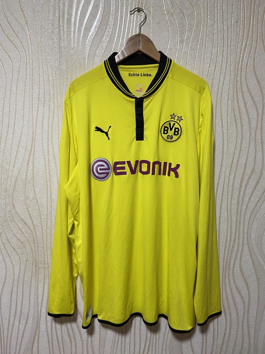 BORUSSIA DORTMUND 2012 2013 HOME SHIRT JERSEY LONG SLEEVE PUMA