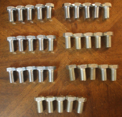35 Midwest Fastener 3/4'' x 1-1/2'' Long Zinc Hex Bolts Course Thread Grade 5