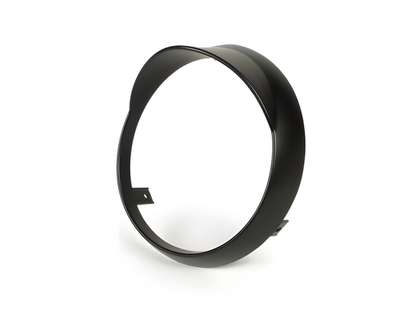 Scheinwerferzierring Moto Nostra Kunststoff, Schwarz Matt FüR Vespa Primavera-image