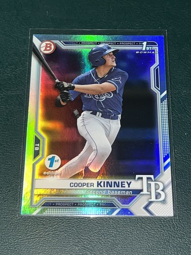 2021 Bowman Draft 1st Edition Cooper Kinney SKY BLUE FOIL