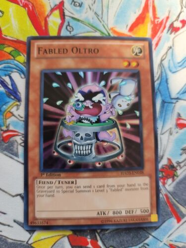 YuGioh Fabled Oltro NM (1st Ed.) HA03-EN038 Super Rare Card - Picture 1 of 1