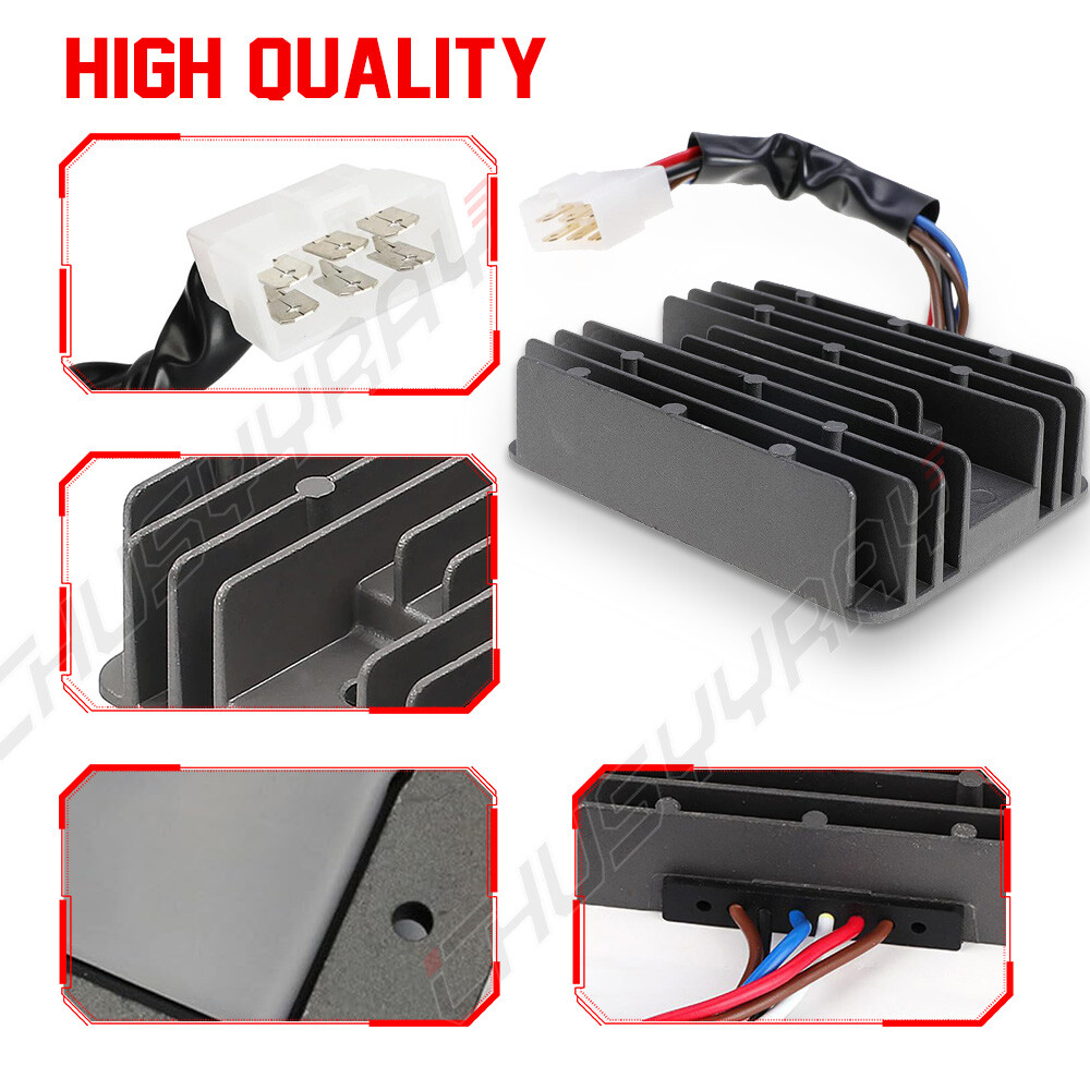 Voltage Regulator Rectifier Charging Module Assy Kit W/Wire Harness Compatible With