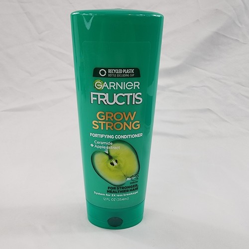 Garnier Fructis Grow Strong Conditioner Hair Repair for Less Breakage 12 oz New