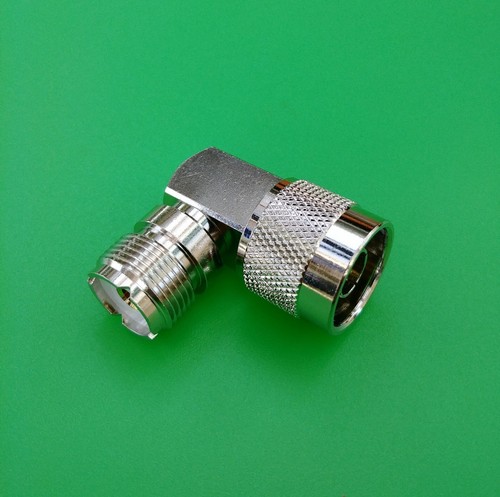 (5 PCS) Right Angle N Male to UHF Female SO239 Connector - USA Seller - Picture 2 of 3