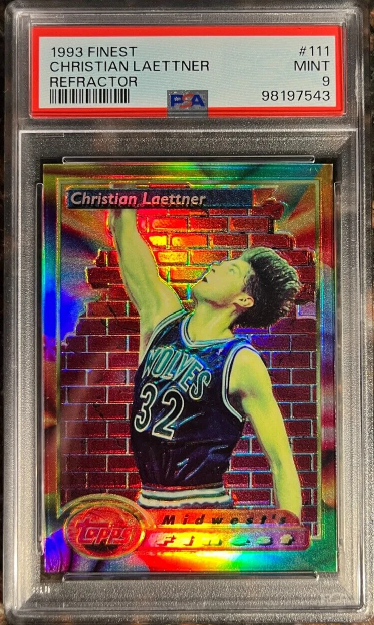 Christian Laettner trading card