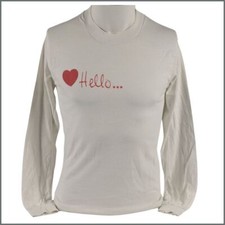Phil Collins Hello I Must Be Going Tour 1983 Long Sleeve T-Shirt (USA)