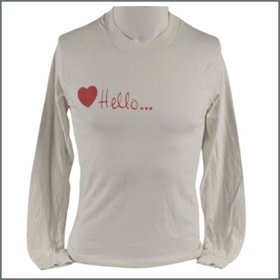 Phil Collins Hello I Must Be Going Tour 1983 Long Sleeve T-Shirt (USA)