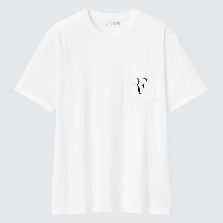 UNIQLO 2022 Roger Federer RF T-SHIRT Limited edition White