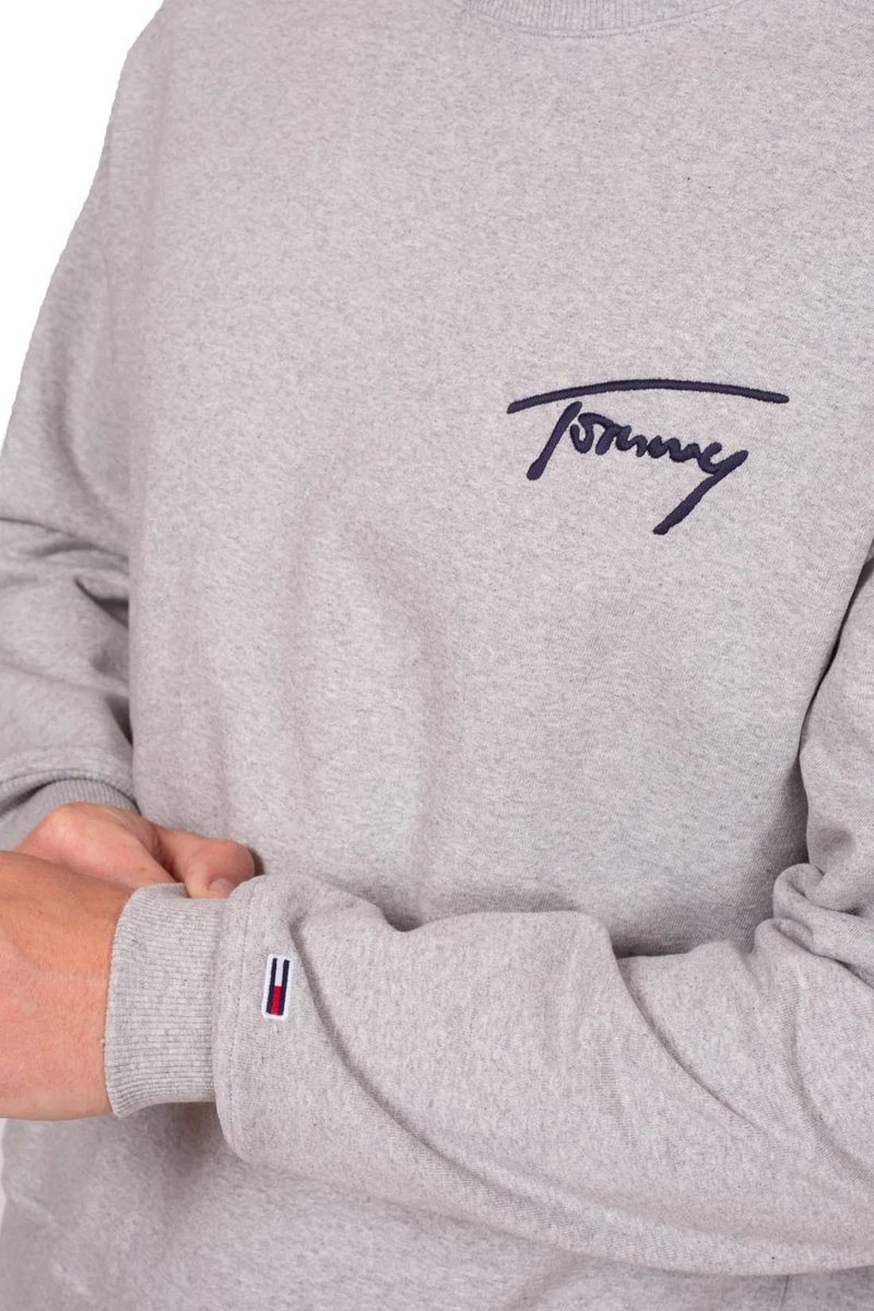 Tommy signature sweatshirt deals