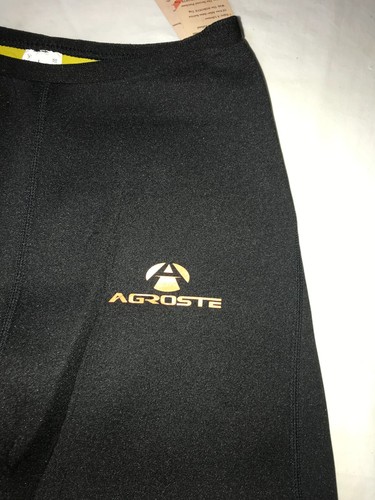 Pantaloni ciclo ciclo dimagranti nuovi con etichette AGROSTE Miscela Neoprene taglia L - Foto 4 di 13