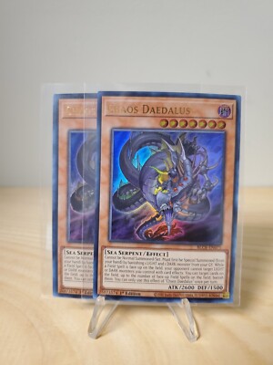 Yugioh TCG: 2x Chaos Daedalus BLCR-EN071 (1st Edition)