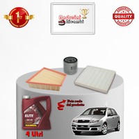 Inspektionskit Filter Und ÖL Skoda Fabia 1.0 37KW 50CV 2002->