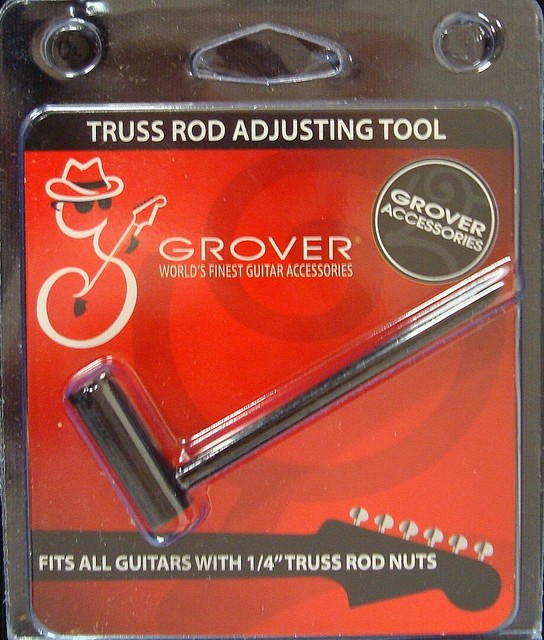 Grover 1/4" Truss Rod Adjustment Tool Fits Rickenbacker Guitars and
