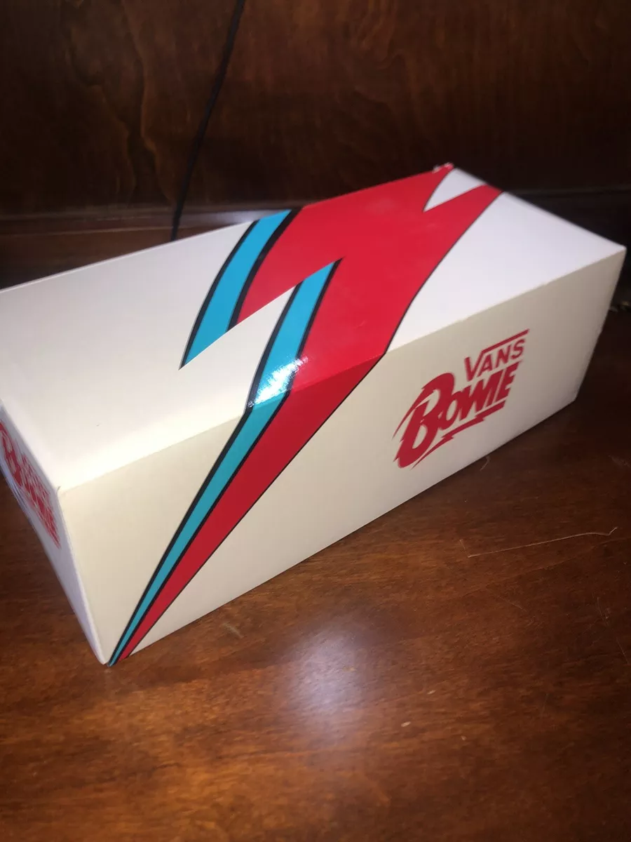 Vans David Bowie Black Star Slip On Size 13 Men New W Box eBay