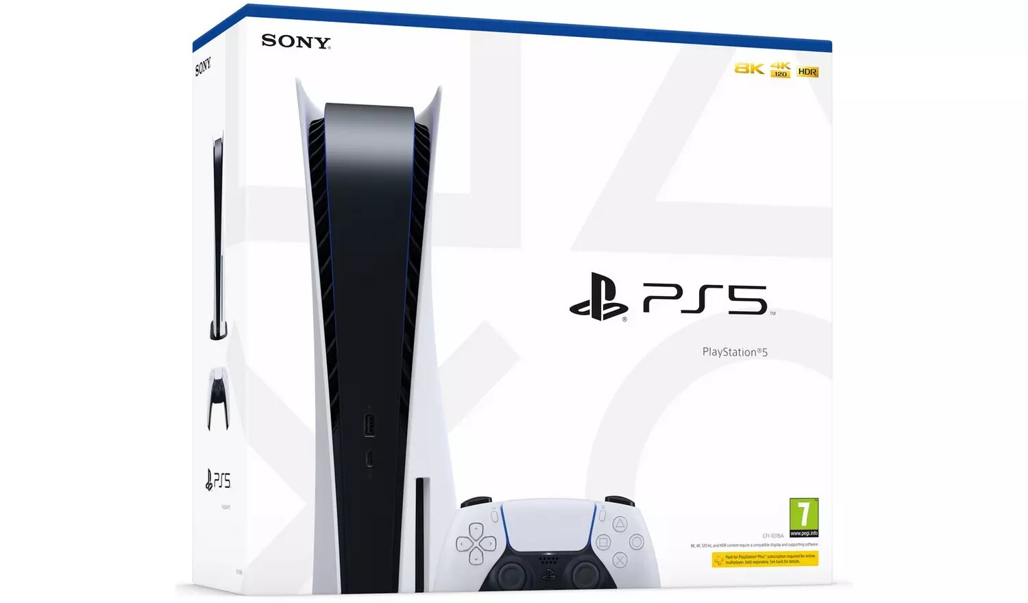 White PlayStation 5 Console