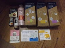 HUGE NEW LOT GROVE CO. reusable cleaning bottles dispenser hand wash cleaners ++