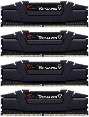 G.Skill RipJaws V schwarz Kit 64 GB, DDR4-3200, CL16 DDR4 RAM Speicher