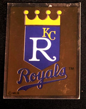 Vintage 1988  Kansas City Royals Team Logo Sticker