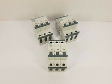  Lot of 3 Siemens 5SY6320-7 MCB C20 Miniature Circuit Breaker 400V 3 Pole 20A