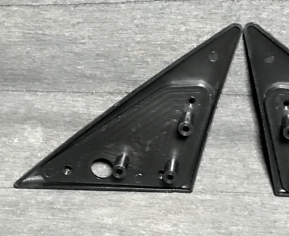 Fit For 90-93 Honda Accord Mirror Triangular Trim Cover Set Foto 3 de 4