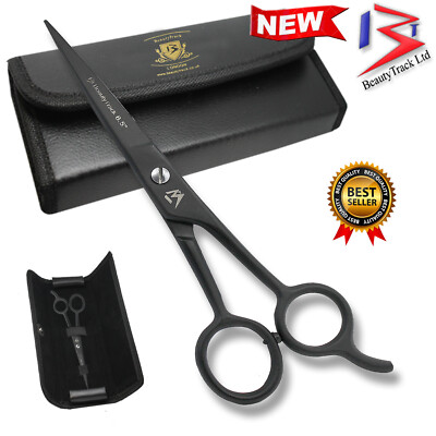 Profi Schwarz Friseur Haarschneide Friseursalon Schere Rasiermesser Tasche