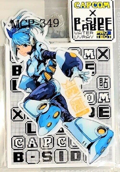 Capcom x B-Side Label Sticker Mega Man Battle Network Mayl & Roll (Sakura)  (Anime Toy) - HobbySearch Anime Goods Store