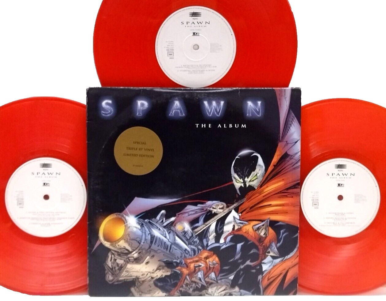 V.A – Spawn(TheAlbum)アナログ3LPレコードEUオリジナル盤 V.A – Spawn(TheAlbum)アナログ3LPレコードEUオリジナル盤