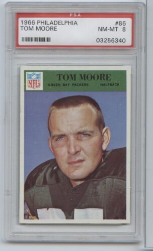 1966 Philadelphia Tom Moore #86 PSA 8 - 第 1/1 張圖片
