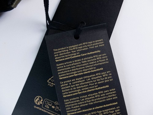 Borsa cintura VERSACE La Medusa verde oliva pelle granulosa autentica designer nuova con etichette - Foto 5 di 11