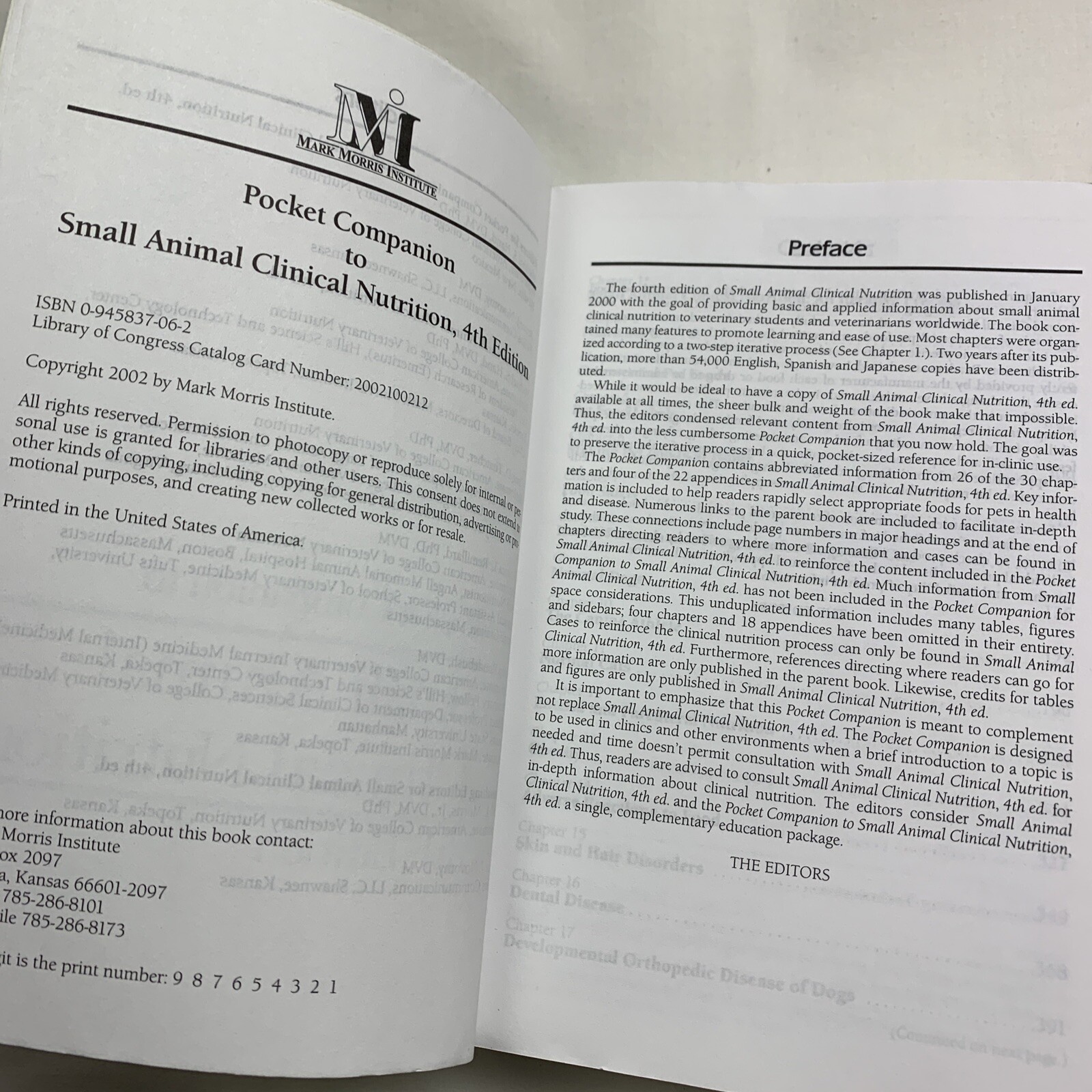 Pocket Companion To Small Animal Clinical Nutrition 4th Edition Hand