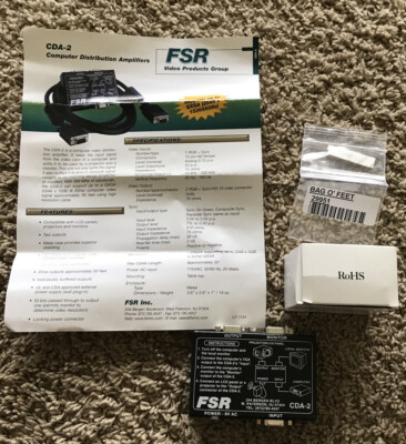 FSR CDA-2 Distribution Amplifier-15812