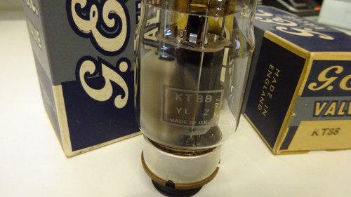 Vintage 1960s Matched GEC KT88 VALVES Matched Pair AVO VCM163 Tested - Picture 7 of 10