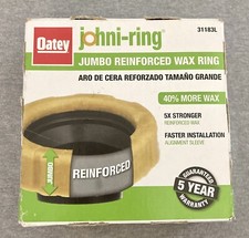 OATEY Johni-Ring, Jumbo Reinforced Wax Ring 31183L 