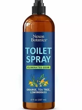 Toilet Spray 8 fl oz - Bathroom Air Spray , Travel- Poop Spray ( 2 Pack)